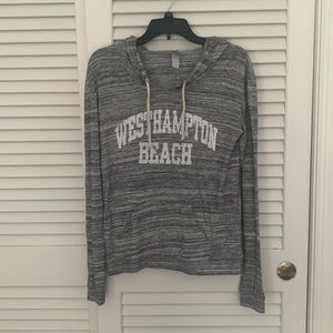 Westhampton Beach Gray Hoodie